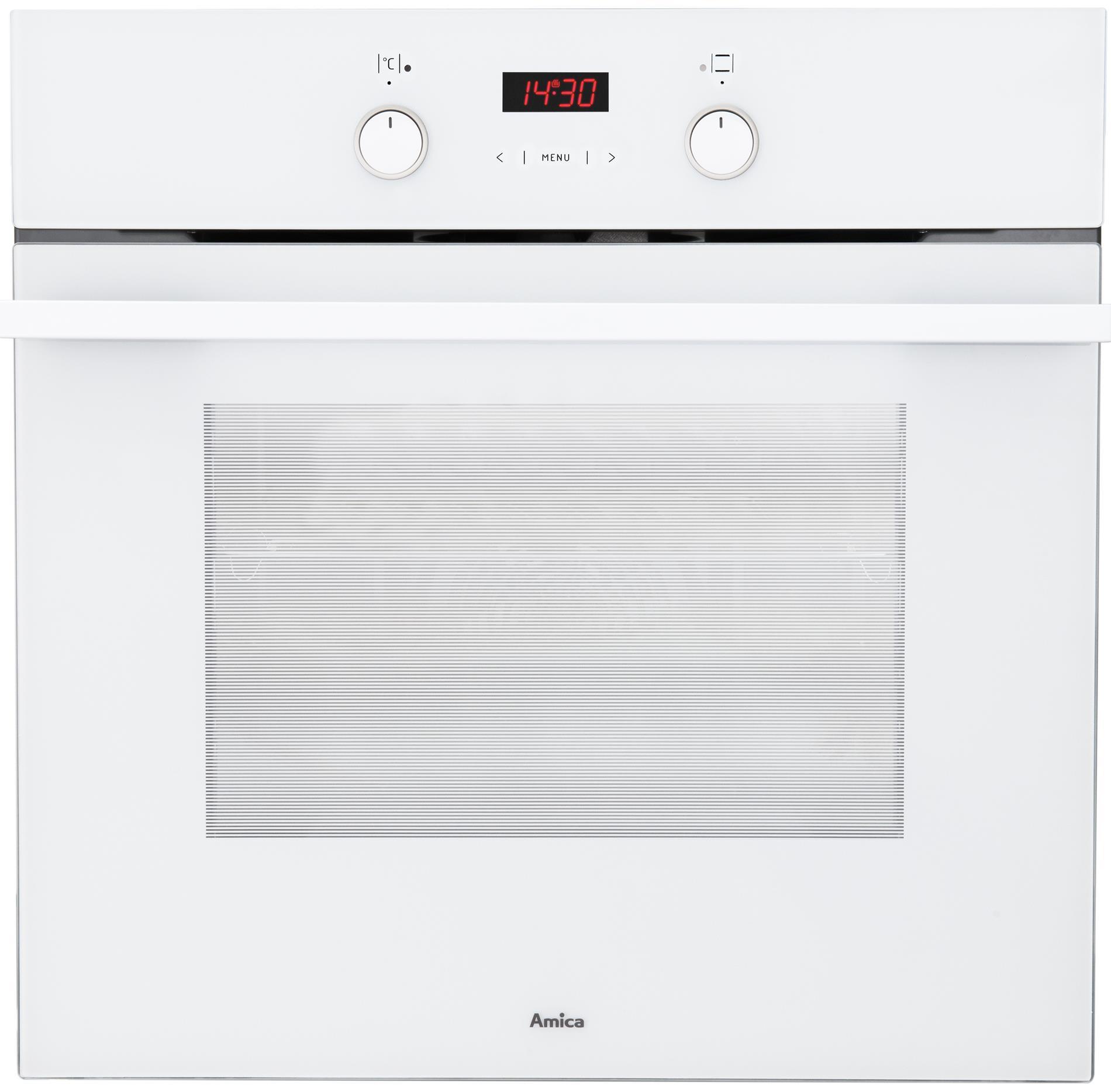 Piekarnik elektryczny Amica EB7551W Fusion Soft - termoobieg - prowadnice teleskopowe