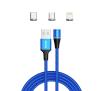 Kabel Savio CL-157 Magnetyczny USB 2m Niebieski