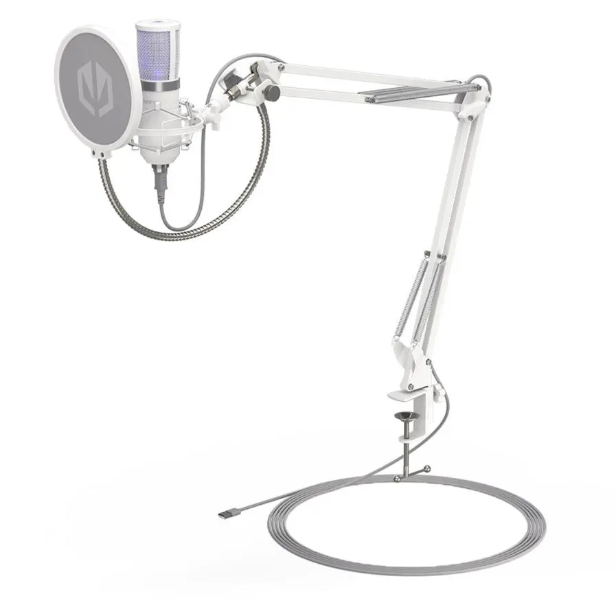 Mikrofon Endorfy Solum Streaming SM950  Przewodowy Pojemnościowy Biały