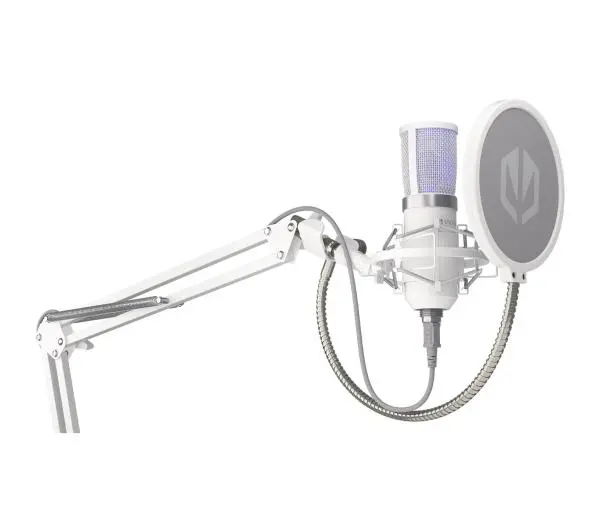Endorfy Solum Streaming SM950  Przewodowy Pojemnościowy Biały - Kup na Raty - RRSO 0%