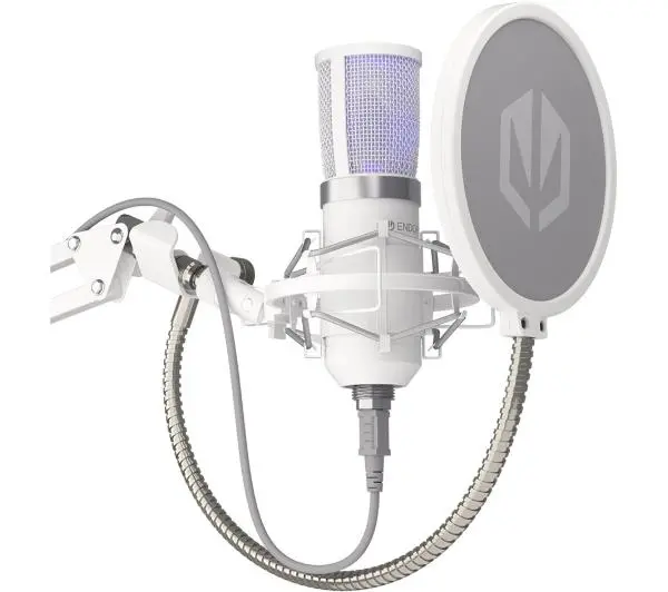 Endorfy Solum Streaming SM950  Przewodowy Pojemnościowy Biały - Kup na Raty - RRSO 0%