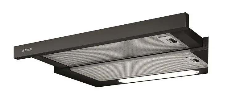 Okap Elica ELITE 14 LUX BL/A/50 Czarno-szary