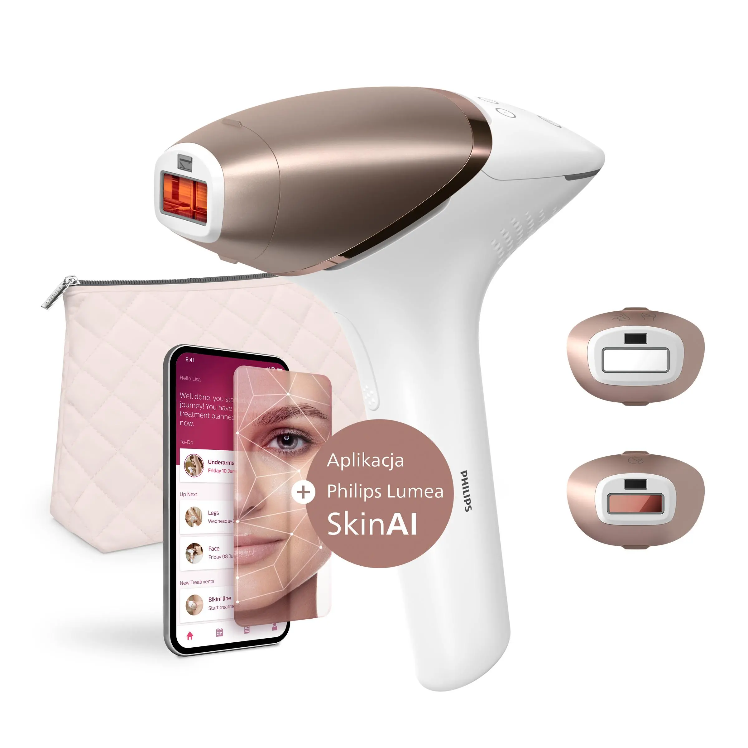 Depilator Philips Lumea 9900 IPL BRI973/00