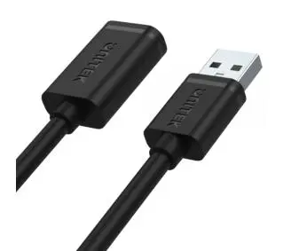 Unitek Y-C428GBK przedłużacz USB 2.0 AM-AF 1m Czarny