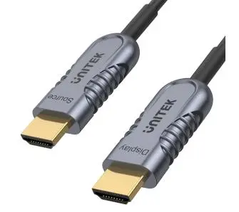 Kabel optyczny HDMI Unitek C11035DGY 70m Czarny