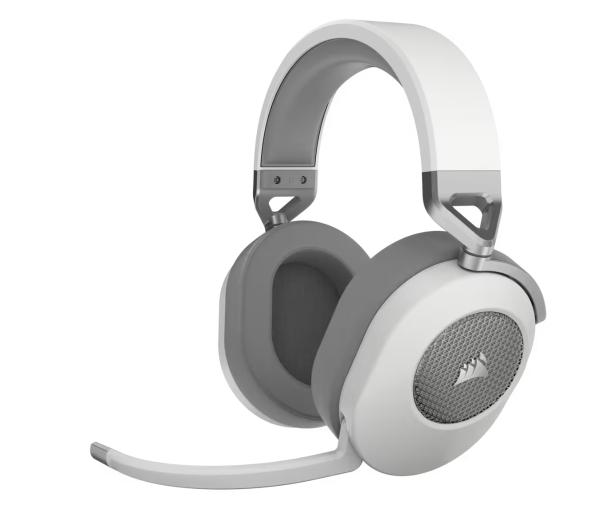 Zdjęcia - Słuchawki Corsair HS65 2.4 GHz + Bluetooth Nauszne Biały 