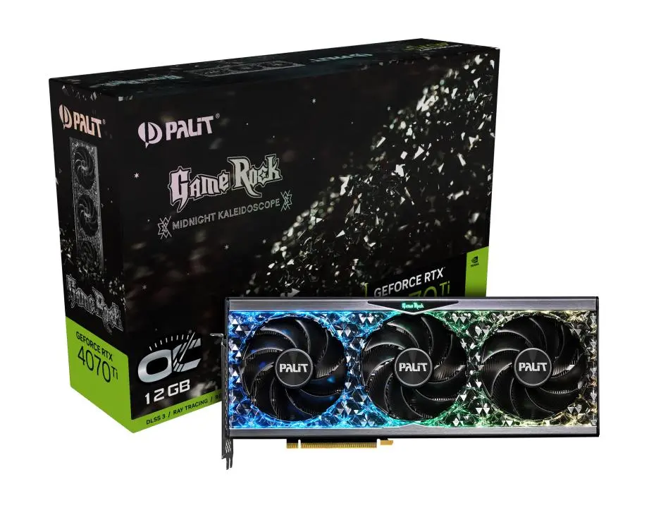 Karta graficzna Palit GeForce RTX 4070 Ti GameRock OC 12GB GDDR6X 192bit DLSS 3
