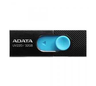 PenDrive Adata UV220 32GB USB 2.0  Czarno-niebieski