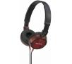 Słuchawki przewodowe Sony MDR-ZX300 (czerwony)