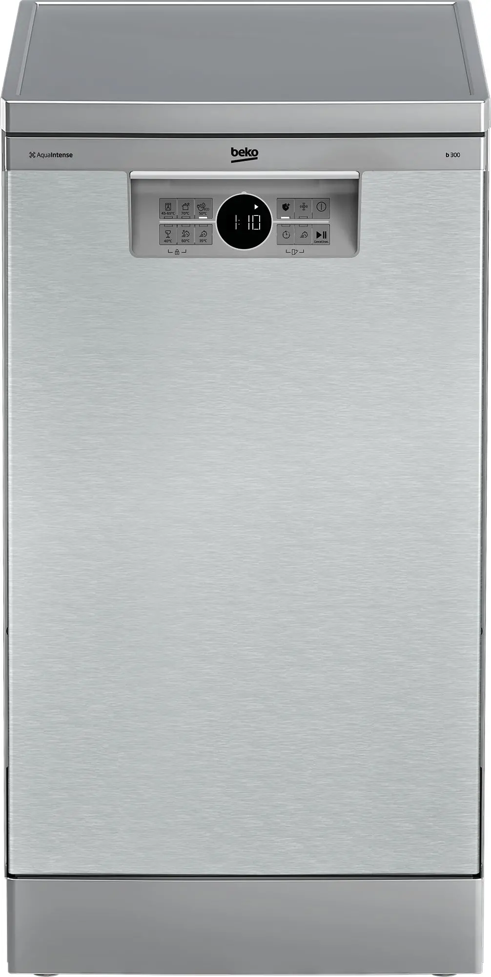 Zmywarka Beko b300 BDFS26040XQ 44,8cm Automatyczne otwieranie drzwi Szuflada na sztućce