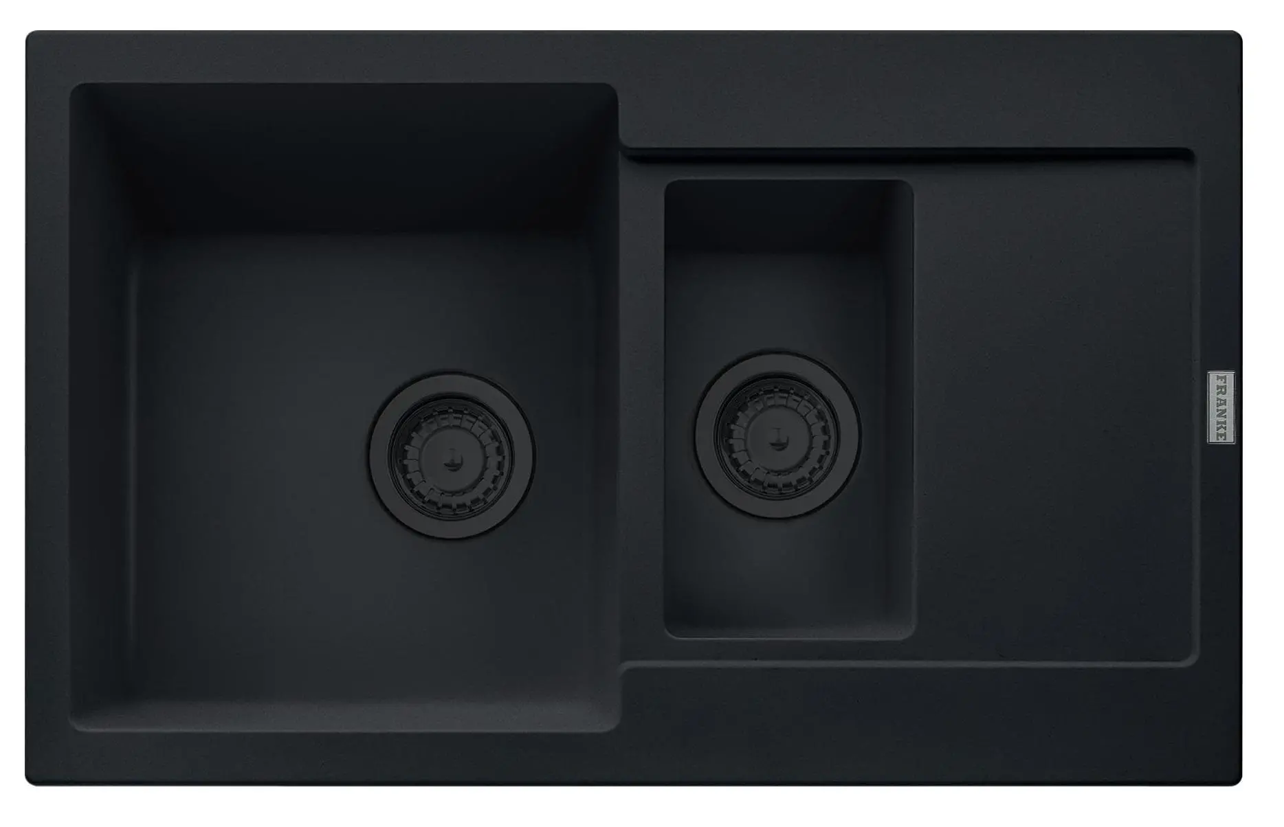 Zlewozmywak Franke Maris MRG 651-78 Granitowy Czarny mat