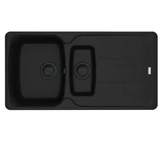 Franke Antea AZG 651-97 Granitowy Czarny mat - DRUGI -30%, ALBO 5-TY ZA 1ZŁ - Kup na Raty - RRSO 0%