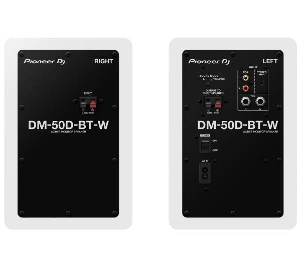 Pioneer Dj Dm-50D-Bt-W Biały 2szt. - Kup na Raty - RRSO 0%