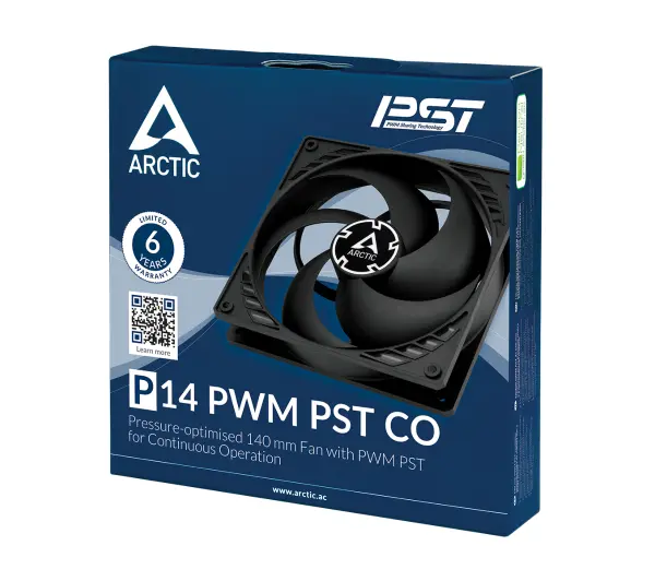Arctic P14 PWM PST CO 140mm Czarny