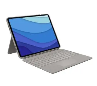 Etui na tablet Logitech Combo Touch iPad Pro 12,9" (5 gen.) UK Piaskowy