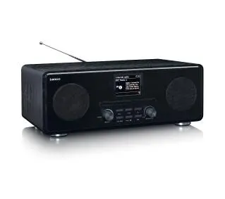 Lenco DIR-261BK Radio FM DAB+ Internetowe Bluetooth Czarny - Kup na Raty - RRSO 0%