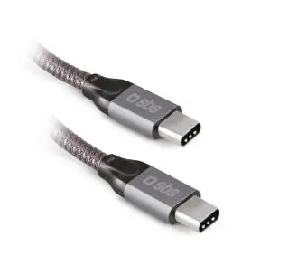 SBS USB-C to USB-C 240W 1m Szary
