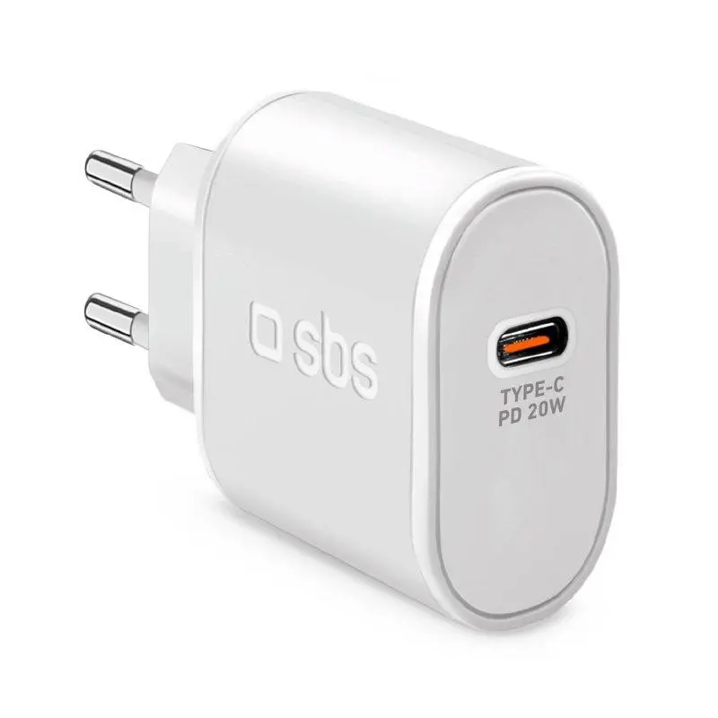 Ładowarka sieciowa SBS PD 20W USB-C Biały