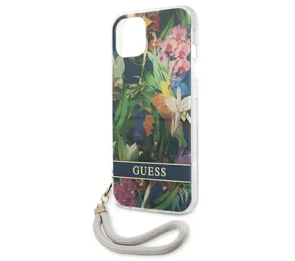 Guess Flower Strap GUHCP13SHFLSB do iPhone 13 mini