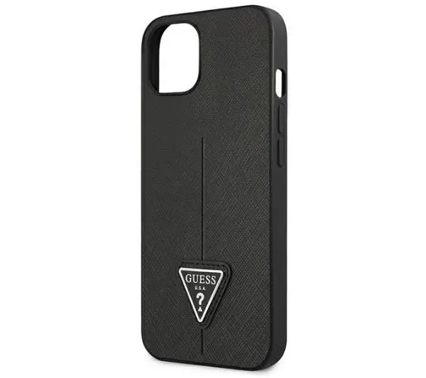 Guess Saffiano Triangle Logo GUHCP13SPSATLK do iPhone 13 mini