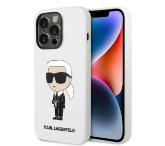 Etui Karl Lagerfeld Silicone Ikonik KLHCP14XSNIKBCH do iPhone 14 Pro Max