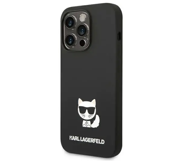 Karl Lagerfeld Silicone Choupette Body KLHCP14XSLCTBK do iPhone 14 Pro Max