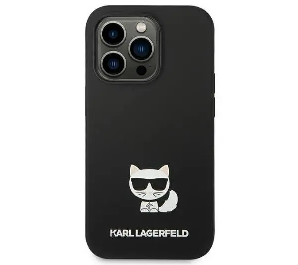 Karl Lagerfeld Silicone Choupette Body KLHCP14XSLCTBK do iPhone 14 Pro Max