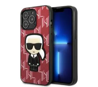 Etui Karl Lagerfeld Monogram Ikonik Patch KLHCP13XPMNIKPI do iPhone 13 Pro Max