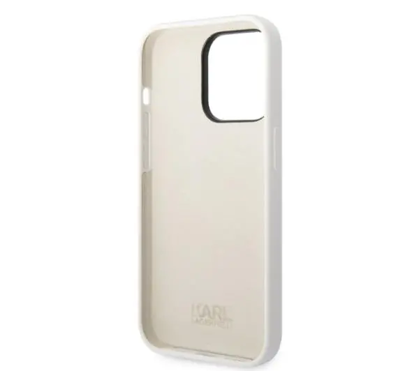 Karl Lagerfeld Silicone Ikonik KLHCP14LSNIKBCH do iPhone 14 Pro