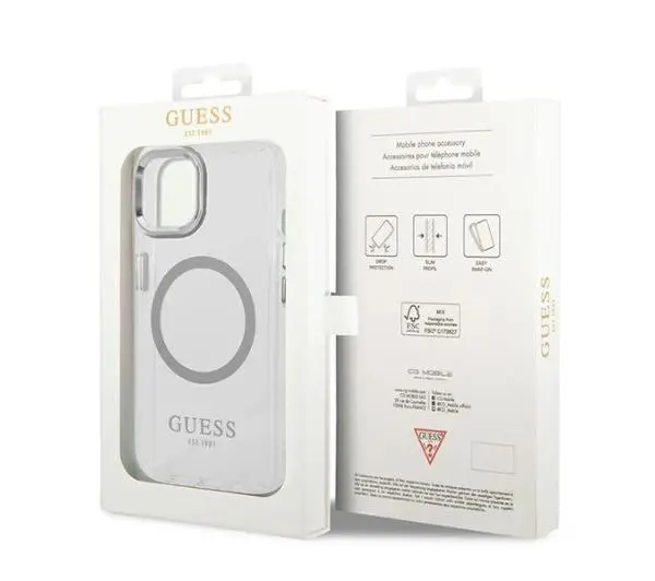 Guess Metal Outline Magsafe GUHMP14SHTRMS do iPhone 14