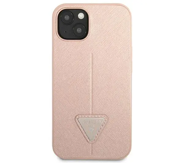 Guess Saffiano Triangle Logo GUHCP14MPSATLP do iPhone 14 Plus
