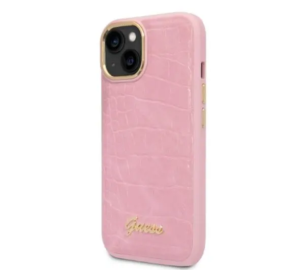 Guess Croco Collection GUHCP14MHGCRHP do iPhone 14 Plus