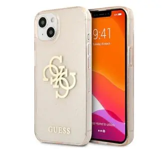 Etui Guess Glitter 4G Big Logo GUHCP13SPCUGL4GGO do iPhone 13 mini