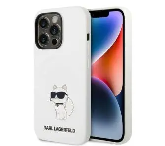 Etui Karl Lagerfeld Silicone Choupette KLHCP14LSNCHBCH do iPhone 14 Pro