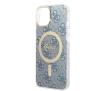 Zestaw Guess GUBPP14SH4EACSB  ładowarka indukcyjna + etui 4G Print MagSafe do iPhone 14