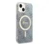 Zestaw Guess GUBPP14SH4EACSB  ładowarka indukcyjna + etui 4G Print MagSafe do iPhone 14