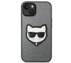 Etui Karl Lagerfeld Saffiano Choupette Head Patch KLHCP14MSAPCHG do iPhone 14 Plus