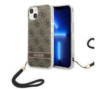 Etui Guess 4G Print Strap GUOHCP14MH4STW do iPhone 14 Plus