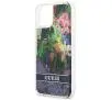 Etui Guess Flower Liquid Glitter GUHCP13SLFLSB do iPhone 13 mini