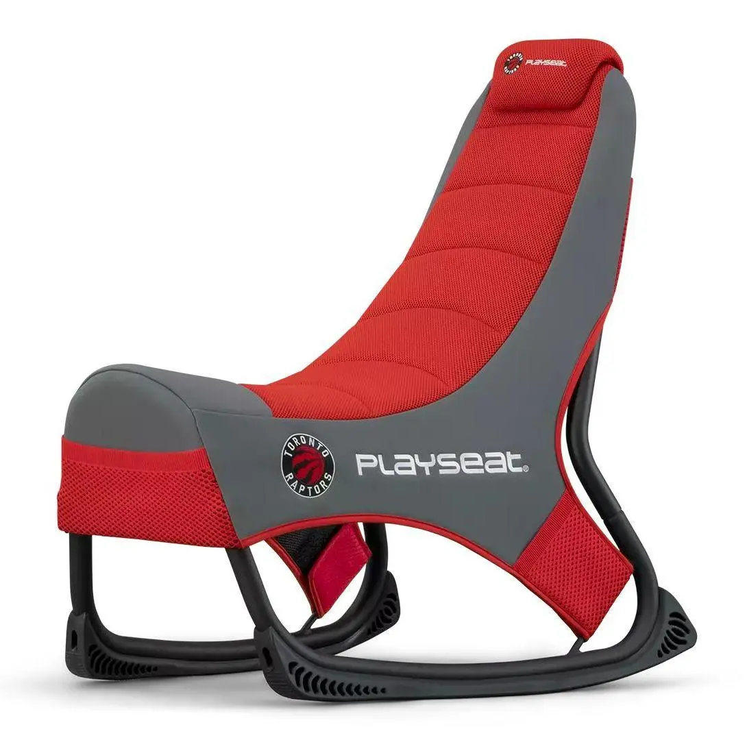 Fotel Playseat® Champ NBA-Toronto Raptors Gamingowy do 122kg Tkanina Szaro-czerwony