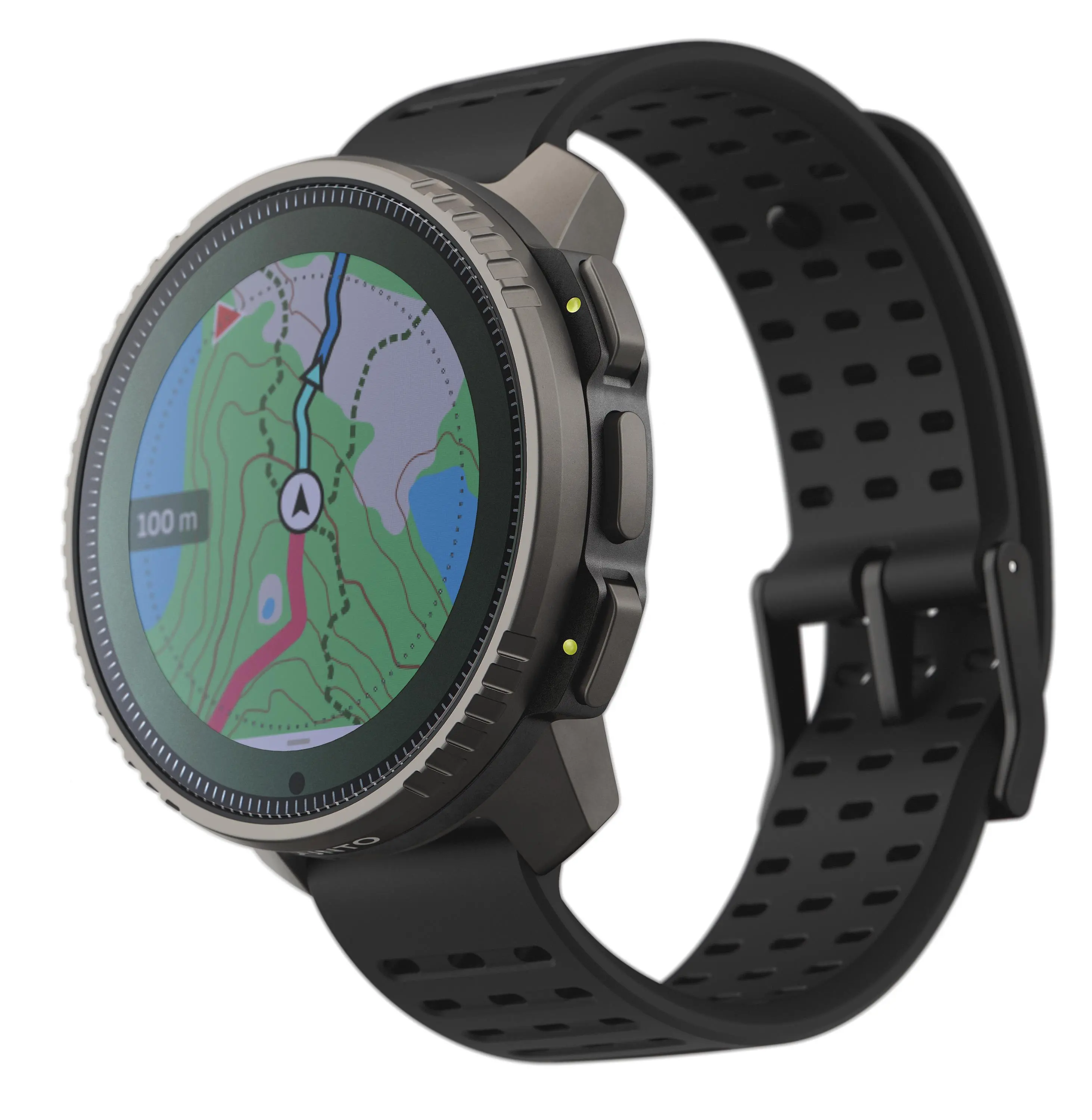 Zegarek sportowy Suunto Vertical Titan Solar 49mm GPS Czarny