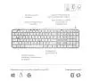 Klawiatura membranowa Logitech MX Keys S Szary