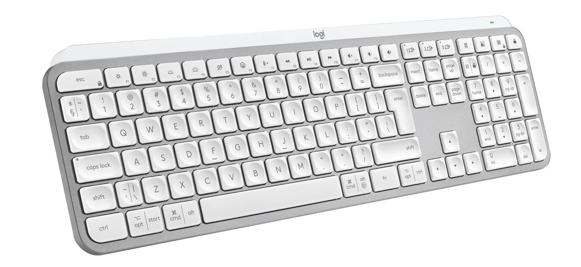 Klawiatura membranowa Logitech MX Keys S Szary