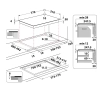 Płyta indukcyjna Whirlpool WF S3660 CPNE ChefControl 59cm