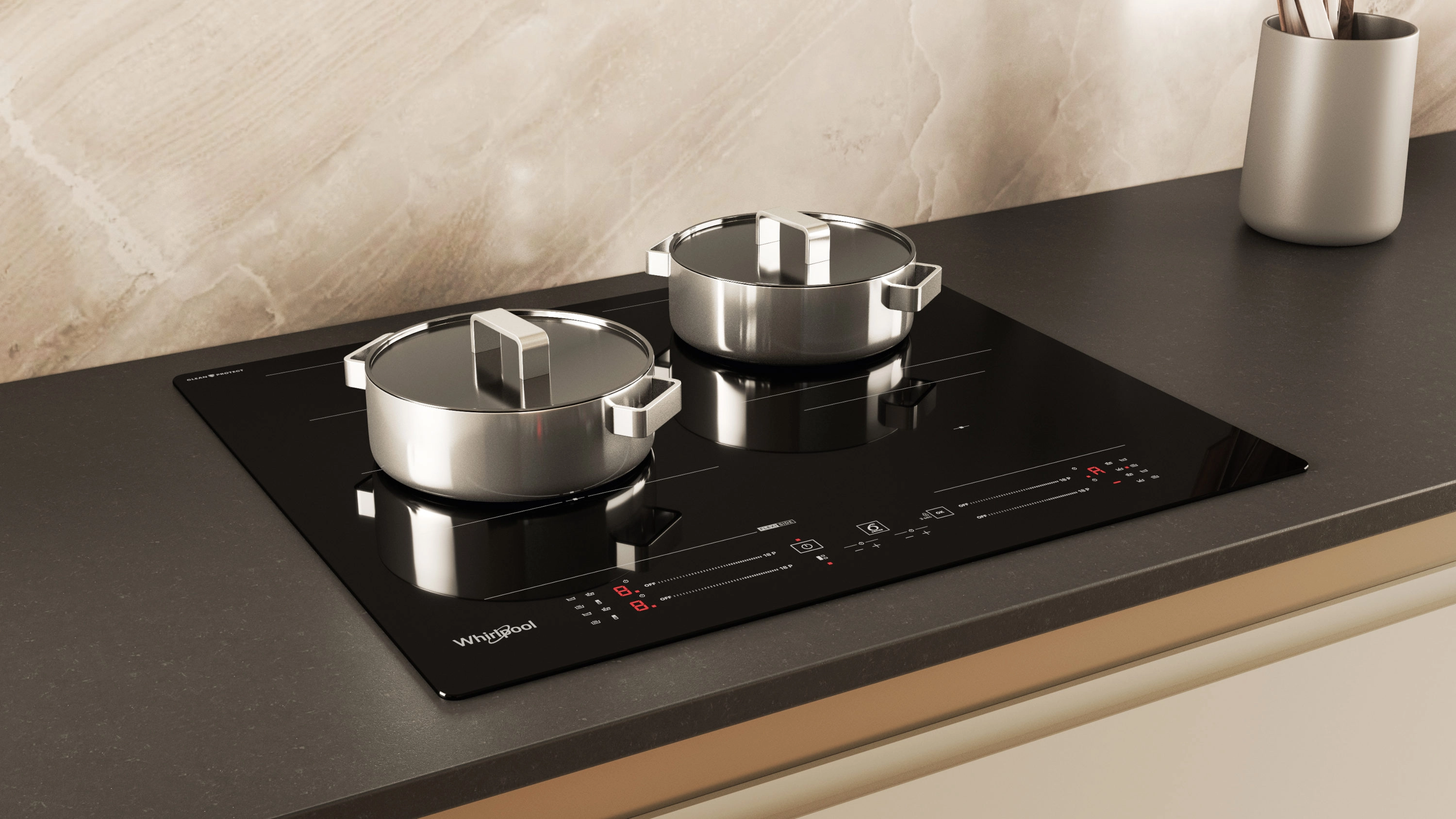 Płyta indukcyjna Whirlpool WF S3660 CPNE ChefControl 59cm