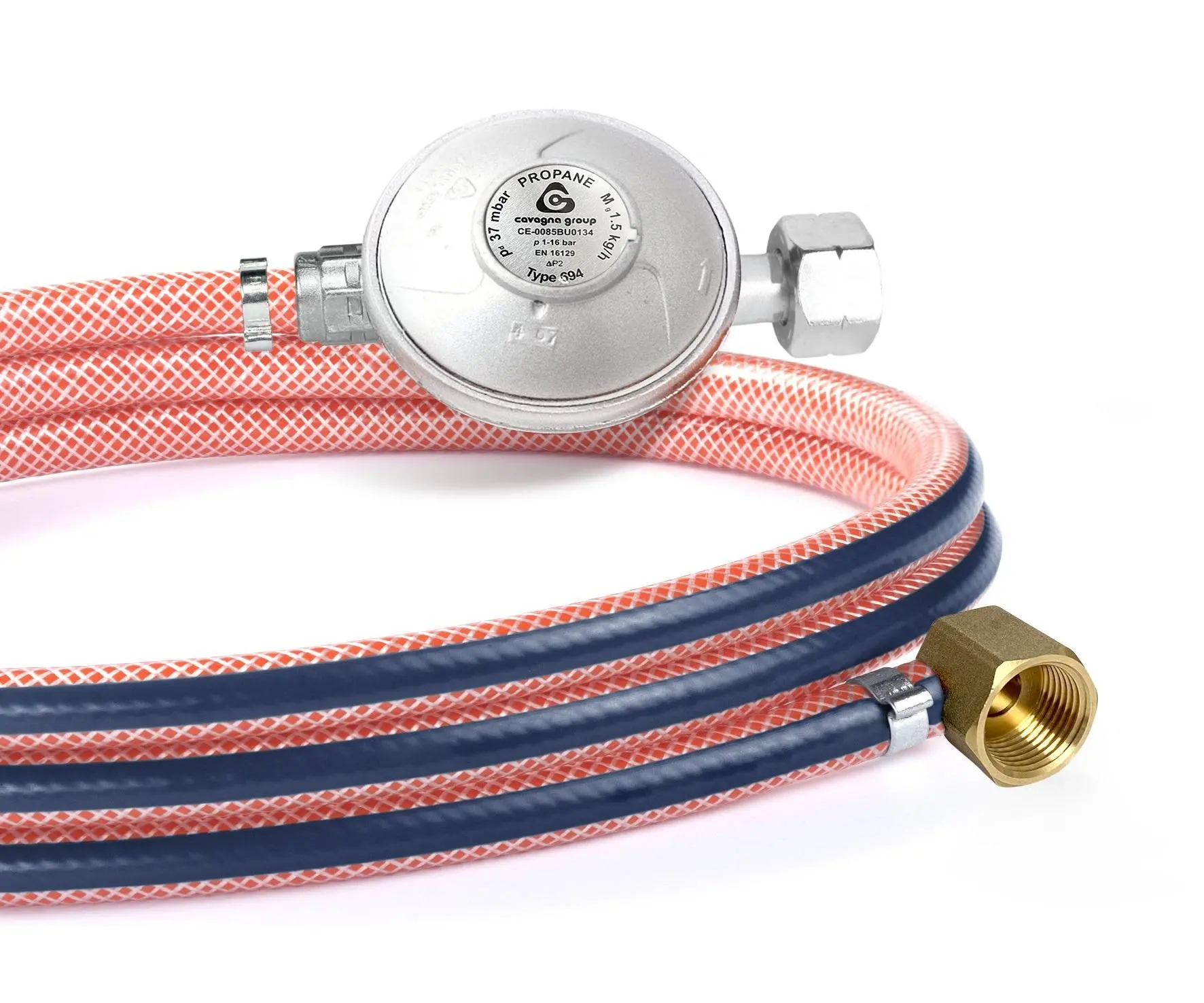 Wąż do gazu HILLMANN AWG016 2m Reduktor