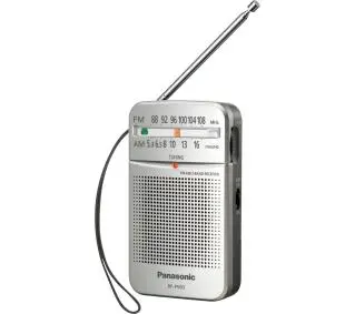 Panasonic RF-P50DEG-S Radio FM Srebrny