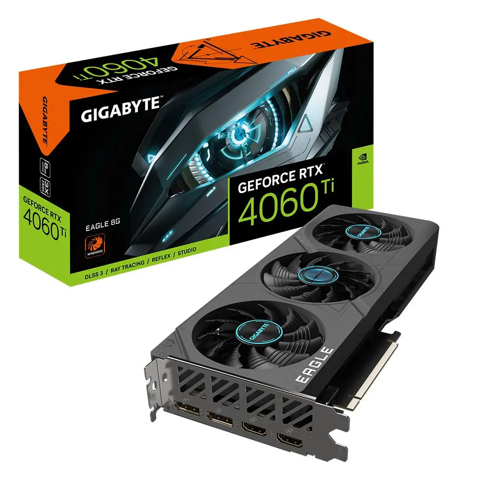 Karta graficzna Gigabyte GeForce RTX 4060 Ti EAGLE 8GB GDDR6 128bit DLSS 3