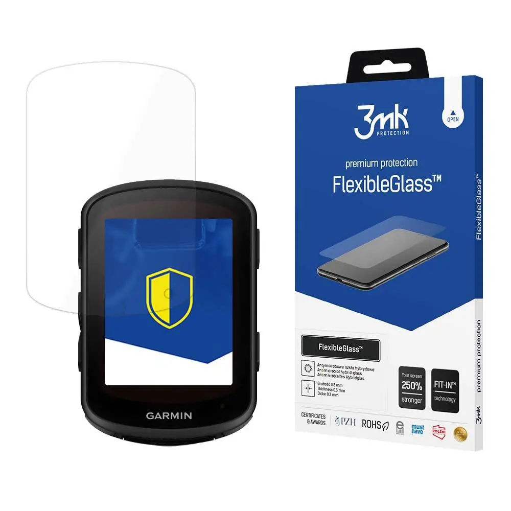 Szkło hybrydowe 3mk FlexibleGlass do Garmin Edge 840