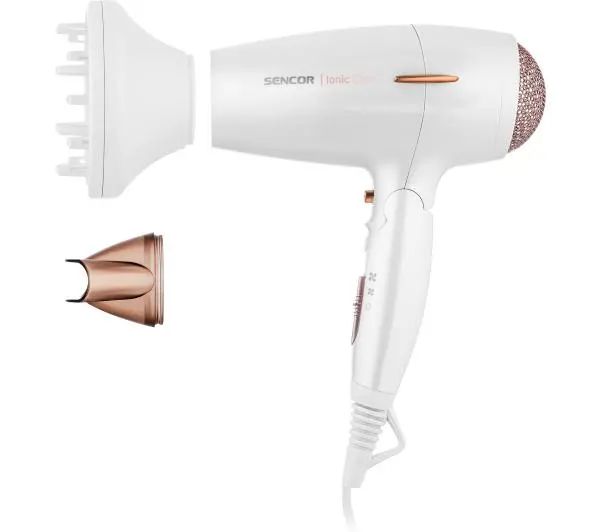 Sencor SHD 7200GD Jonizacja Dyfuzor Zimny nawiew 2000W 2 prędkości 3 temperatury